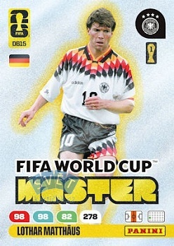 Lothar Matthaus Germany Panini FIFA World Cup 2026 Adrenalyn XL FIFA World Cup Master #DB15